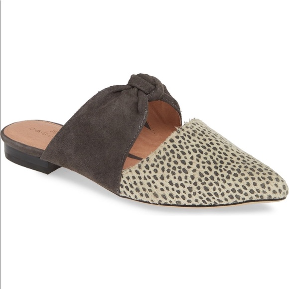 Caslon Luke Knotted Leopard Mule 8